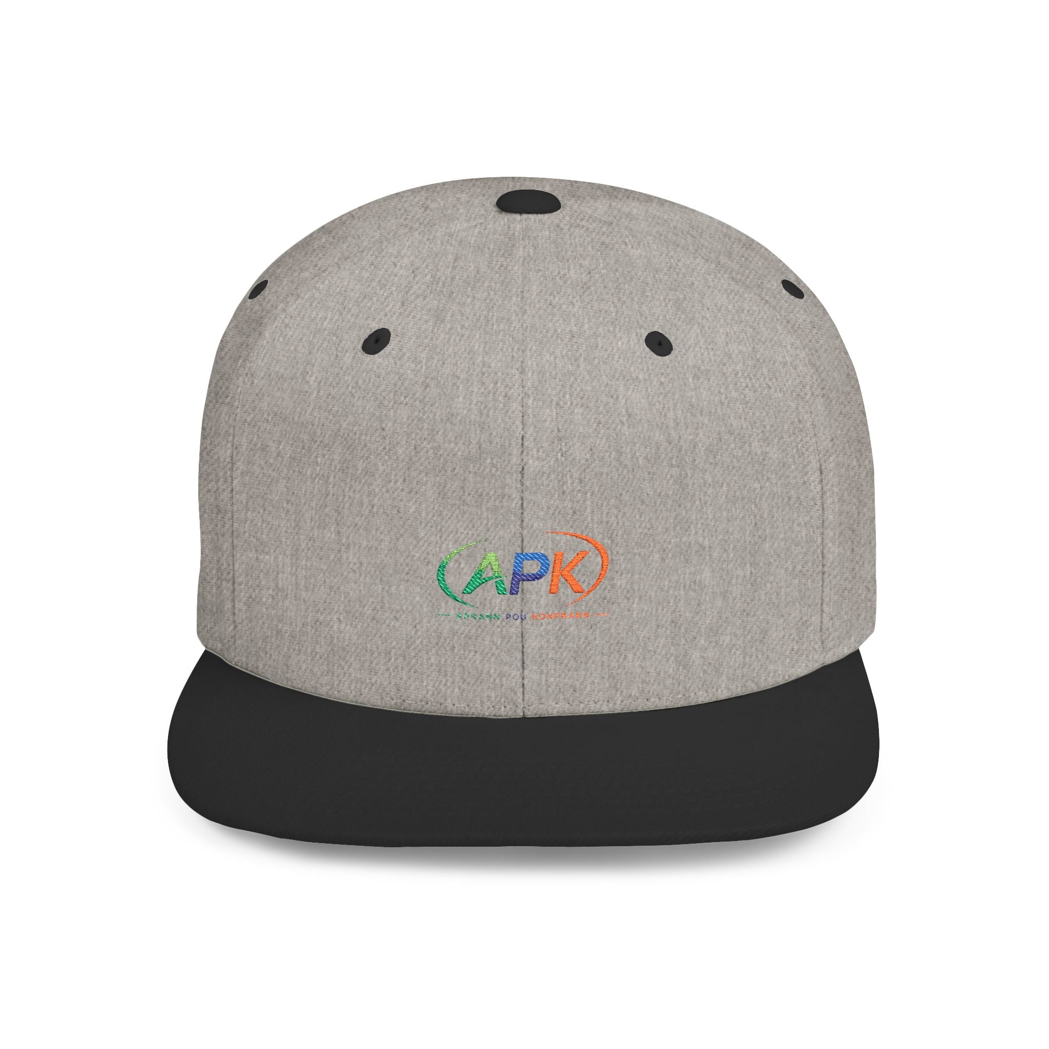 APK Gold Emblem Flat Bill Snapback Hat