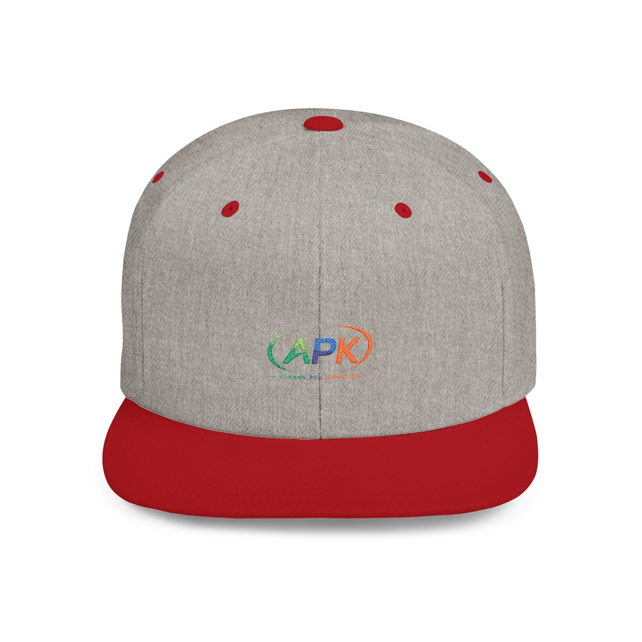 APK Gold Emblem Flat Bill Snapback Hat