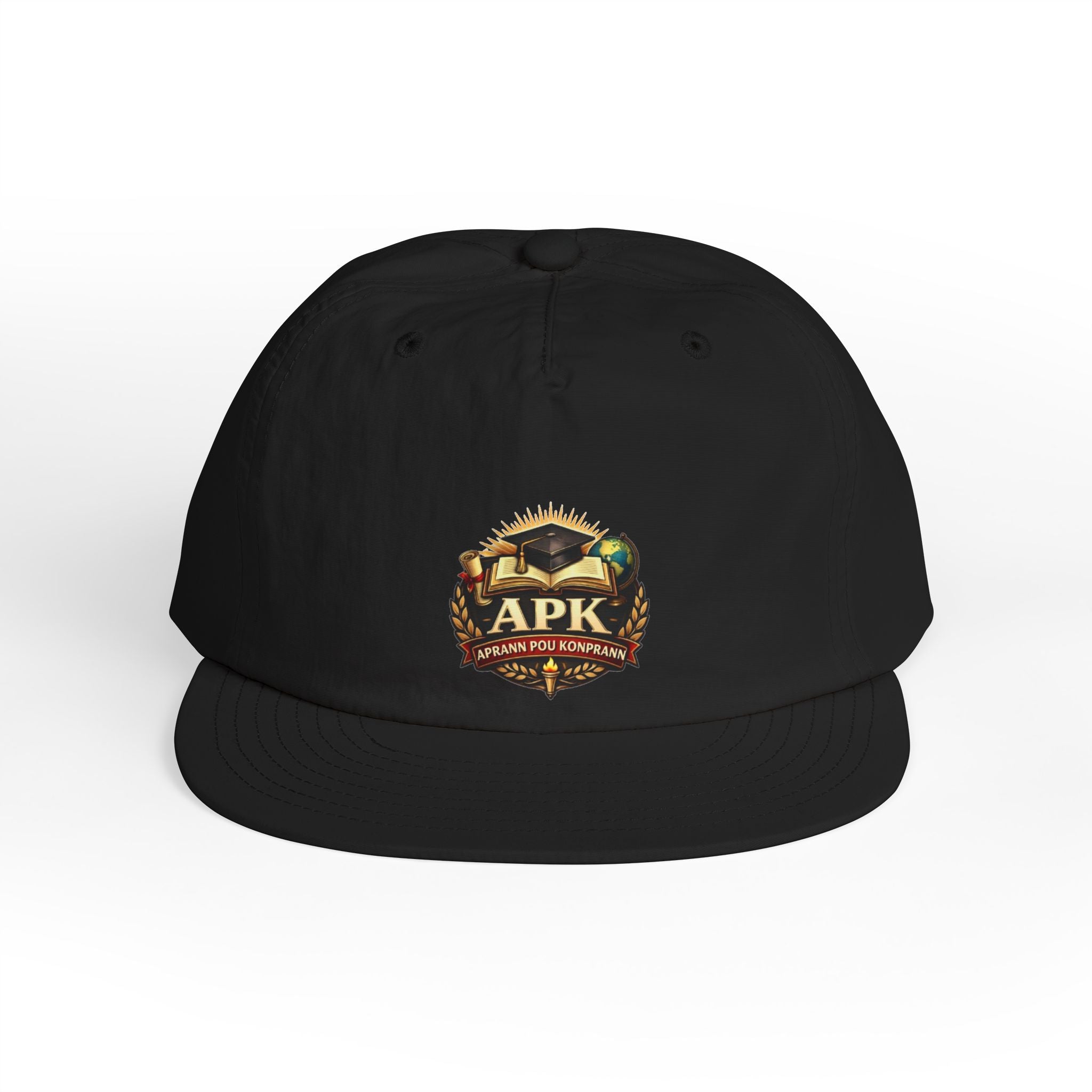 Surf Cap - APK Retro Crest Embroidered Snapback Hat
