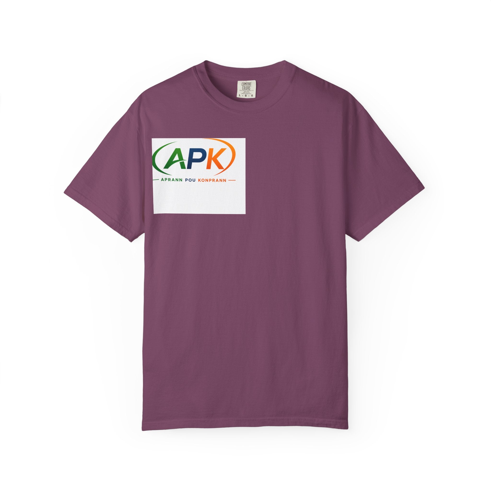 APK Vintage Crest T-Shirt — Small Retro Logo Tee