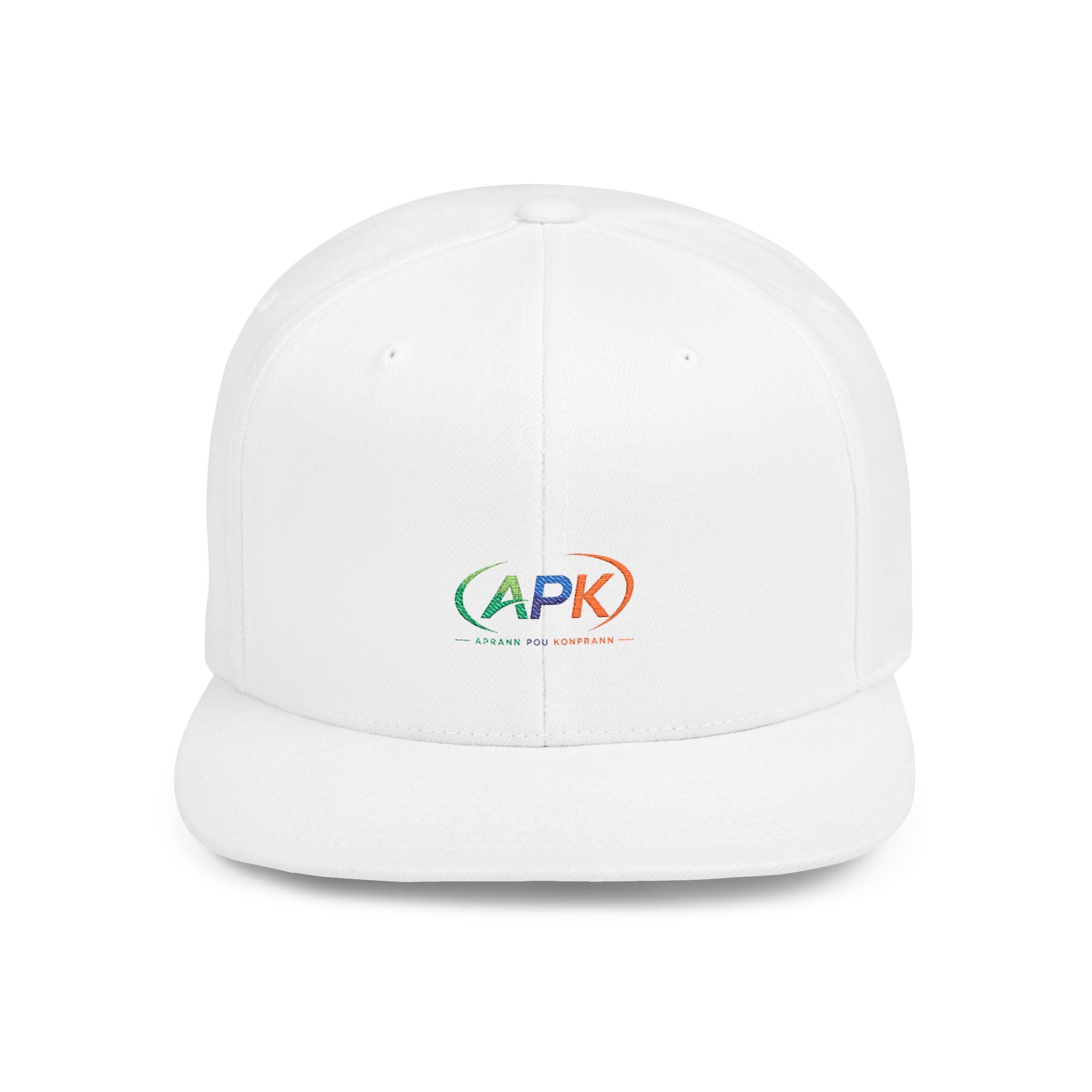 APK Gold Emblem Flat Bill Snapback Hat