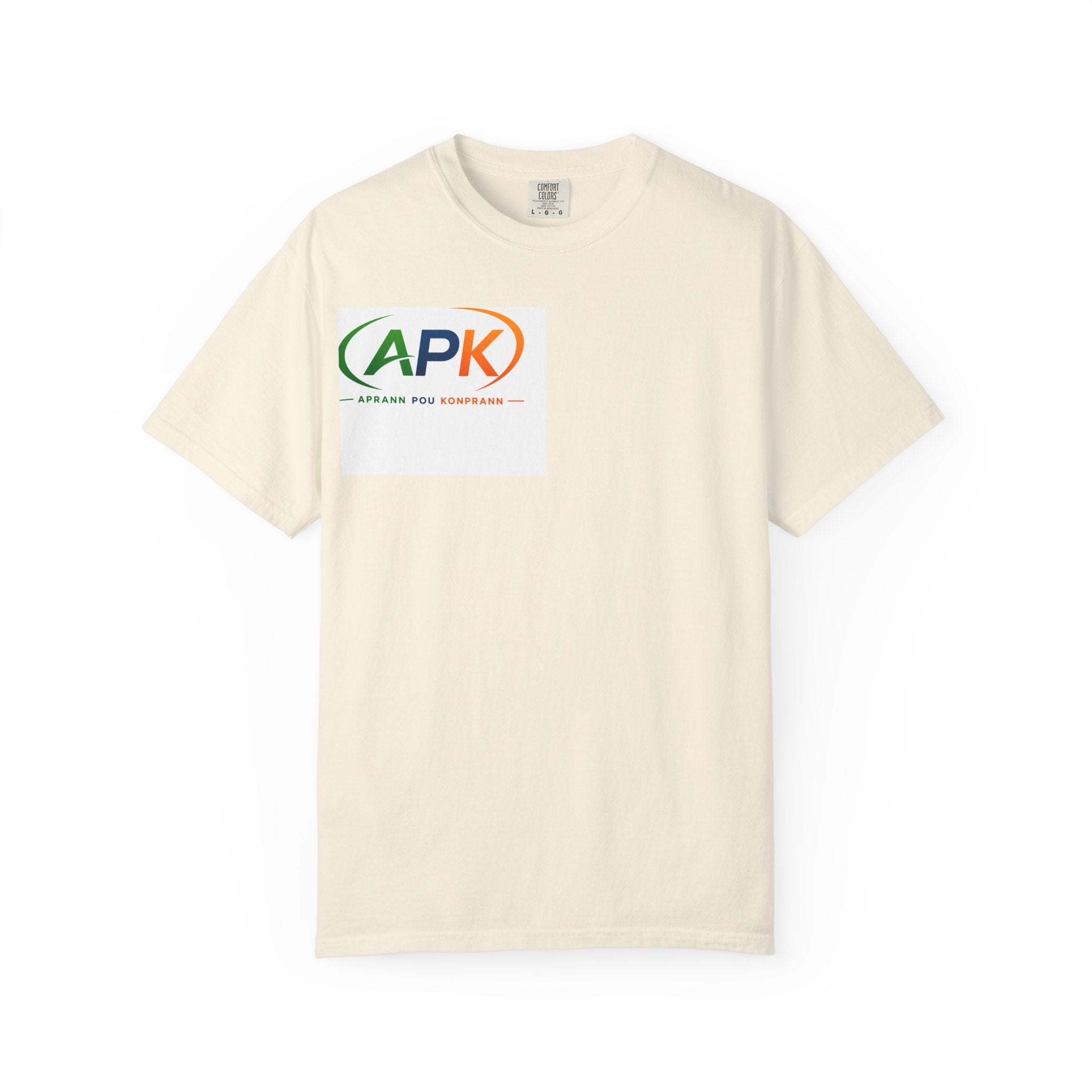 APK Vintage Crest T-Shirt — Small Retro Logo Tee