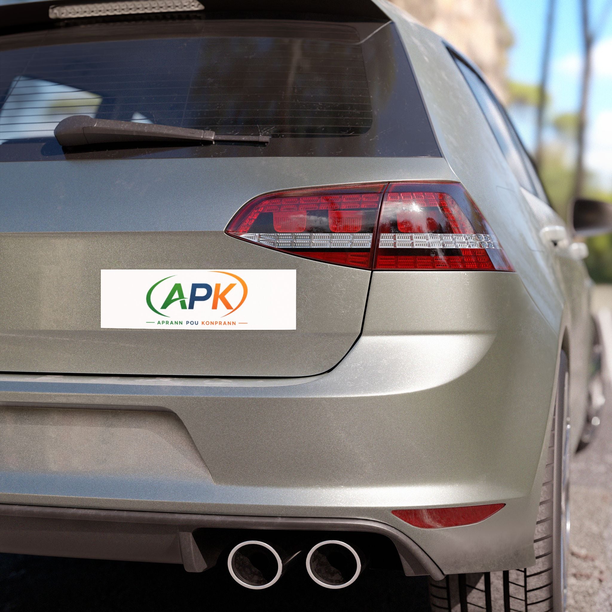 Car Magnet — APK Logo (Aprann Pou Konprann) Promotional Vehicle Magnet